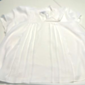 White dress up  Calvin Klein blouse
